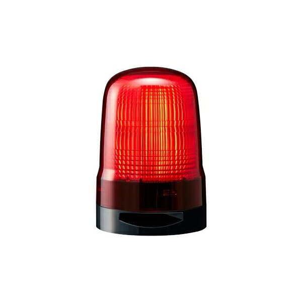 Яパトライト 【SL10-M1KTB-R】赤 表示灯 DC12-24V φ100mm 2点穴取付 ブザーあり