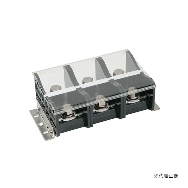 Яパトライト/春日電機 【TXM40003】ねじ端子台(組式) TXM組端子台 標準形 TXM400 400A M12 六角ボルト 極数3