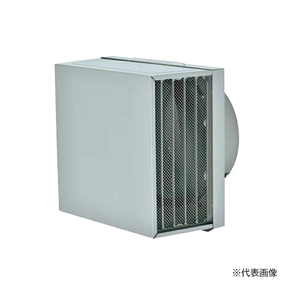 MELAT/メルコエアテック 風通し部材【AT-175KMWSD】外壁用(ステンレス鋼製) 角形耐外風ボンネット 決定づける開口部 防火ダンパー付 縦ギャラリ・網 当て嵌める導管φ175〔HF〕