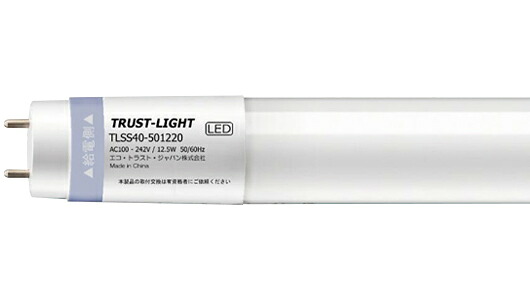▲●βエコ・トラスト・ジャパン 【TLSS40-501220(20本)】直管形LEDランプ グローバルスタンダードモデル 40形 省エネタイプ ランプのみ 昼白色 1箱(20本入)