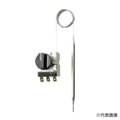 ●インター中心的 【NBK-2】抑えつける設備 文字盤式 サーモスタット 100V/200V同じよう 16A(片切) 飛行士照明ランプ付〔EA〕