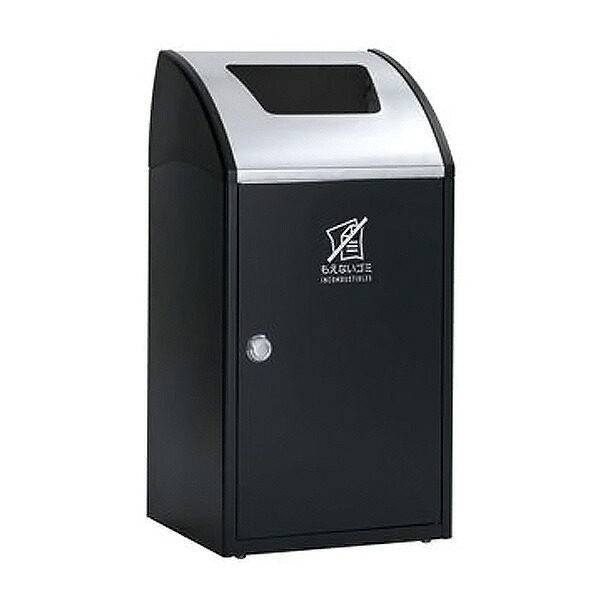 ●u.テラモト ゴミ箱【DS-168-512-8】Trim(トリム)STF(ステン) アーバングレー もえないゴミ用 68L 屋内用 スタンダードタイプ 受注生産｜あいあいショップさくら