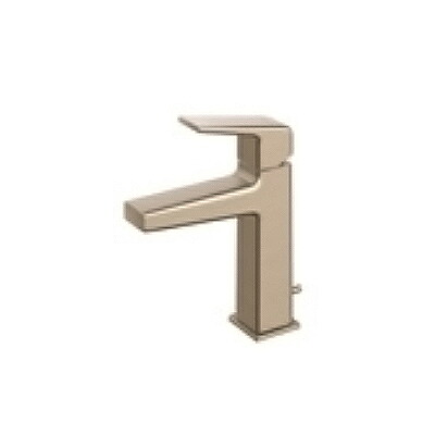 TOTO 洗面所用水栓金具【TLG10301J#BBR】ブラッシュドブロンズ GB続きもの 台付シングル雑ぜ合わせる水栓 1穴 一うしろ押し式 スパウト115粍 受注約4週〔FG〕