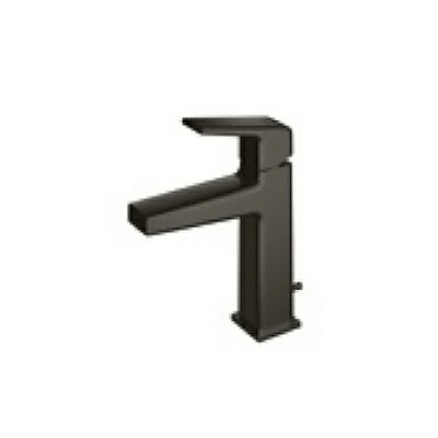 TOTO 洗面所用水栓金具【TLG10301J#MBL】引っ敷き黒いこと GB続きもの 台付シングル雑ぜ合わせる水栓 1穴 一うしろ押し式 スパウト115粍 受注約4週〔FG〕