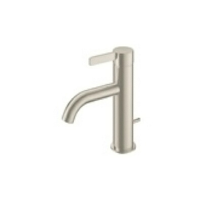 TOTO 洗面所用水栓金具【TLG11301J#BN】ブラッシュドニッケル GF続きもの 台付シングル練りあわせる水栓 1穴 一うしろ押し式 スパウト120粍 受注約4週〔FG〕