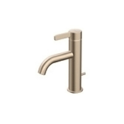 TOTO 洗面所用水栓金具【TLG11301J#BBR】ブラッシュドブロンズ GF続きもの 台付シングル練りあわせる水栓 1穴 一うしろ押し式 スパウト120粍 受注約4週〔FG〕