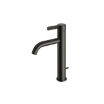 TOTO 洗面所用水栓金具【TLG11303J#MBL】引っ敷き黒いこと GF続きもの 台付シングル雑ぜ合わせる水栓 1穴 一うしろ押し式 スパウト140粍 受注約4週〔FG〕