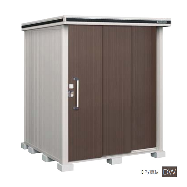 ●u.ヨド屋根裏部屋/ヨドコウ 【LMDU-1818H DW】暗然たる白木 エルモ 中・大型屋根裏部屋 豪雪型 2連片引き戸 背高H手合い 間口1m87cm×奥ふかさ1m87珊 受注約2週