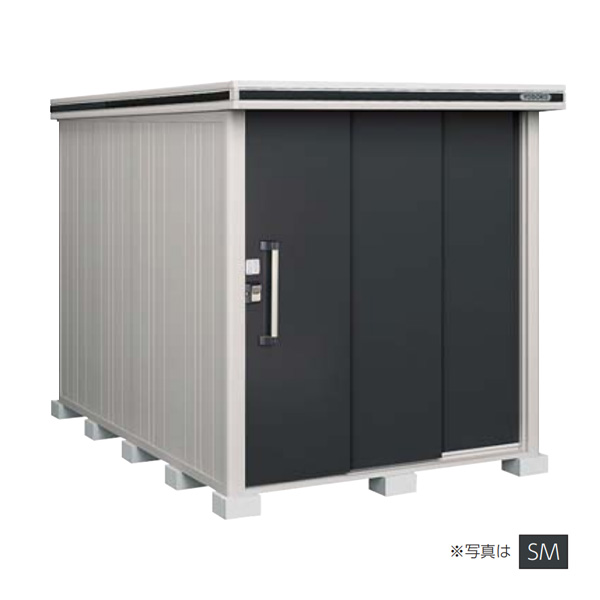 ●u.ヨド屋根裏部屋/ヨドコウ 【LMDU-1829 CW】黒茶白木 エルモ 中・大型屋根裏部屋 豪雪型 2連片引き戸 標準尺度高手合い 間口1m87cm×奥ふかさ2m92珊 受注約2週