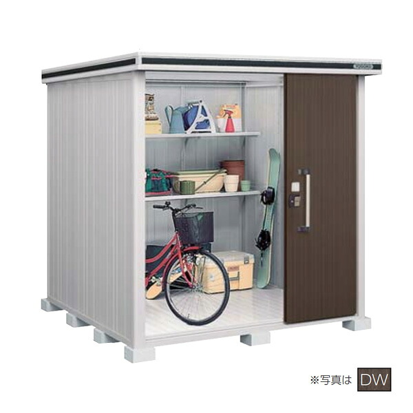 ●u.ヨド屋根裏部屋/ヨドコウ 【LMDU-2222H CW】黒茶白木 エルモ 中・大型屋根裏部屋 豪雪型 2連片引き戸 背高H手合い 間口2m22cm×奥ふかさ2m22珊 受注約2週