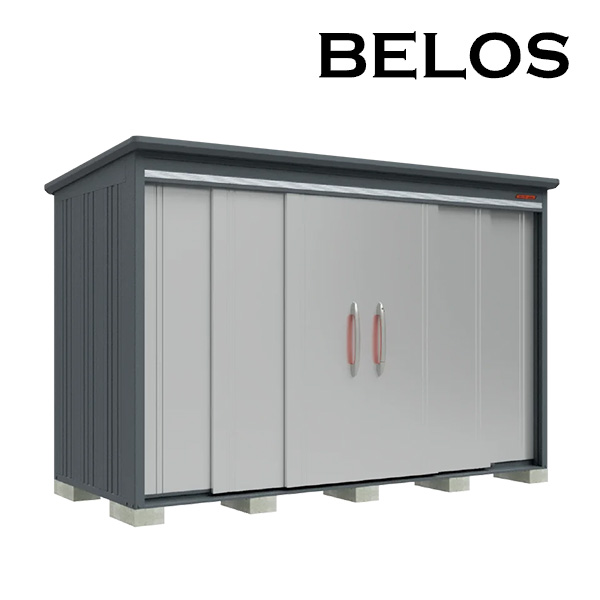 ●u.田窪工業所 物置【B-Z3314N】BELOS (ヴェロス) B-series 一般型 結露減少屋根 棚なしタイプ 間口3330mm 奥行1400mm 受注生産