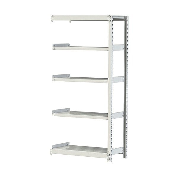 「繋ぎ合わせる型のみの買いもとめるは不可」●u.まっ盛りキン/山金工業【2S6345-5WR】雄捻子受け答え軽中量仕合わせ(200kg/段) 5段 繋ぎ合わせる 間口900粍 精神的な統合式