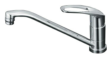△◆店卸し資産有り！KVK水栓金具【KM5011ZT】流し台用シングル生き肝式雑ぜ合わせる栓冷ややかさ地用