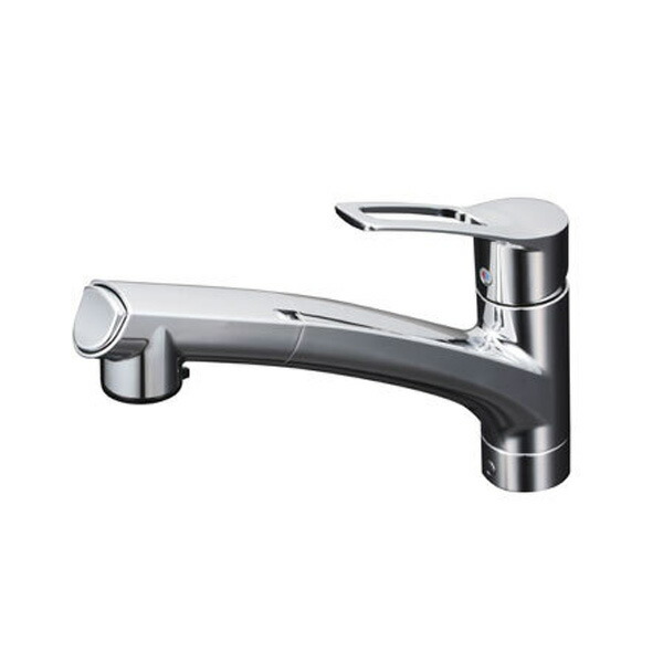 ◆店卸し資産有り！KVK 水栓金具【KM5021JT】シングル生き肝式シャワー付練り合わせる栓(シャワー抽き出し式)