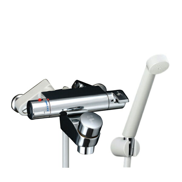 楽天市場】セルフストップ付洗い場専用 サーモスタットシャワーバス水