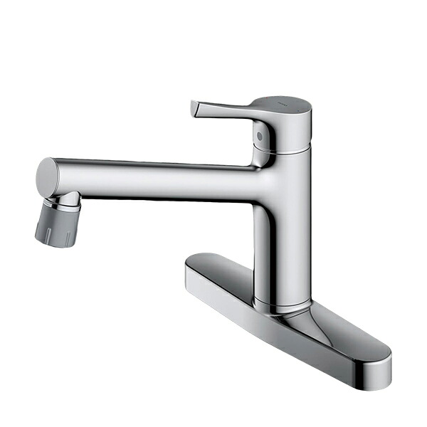 ◆店卸し資産有り！∞TOTO 水栓金具【TKS05313J】台付シングル雑ぜ合わせる水栓(吐水切り替え手合い)(旧品番 TKGG33EC)