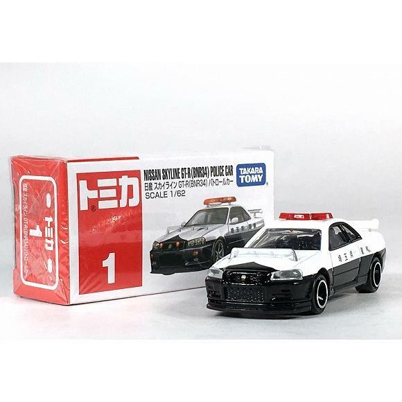 楽天市場】No.105 日産 GT-R パトロールカー トミカ : アイアイアド