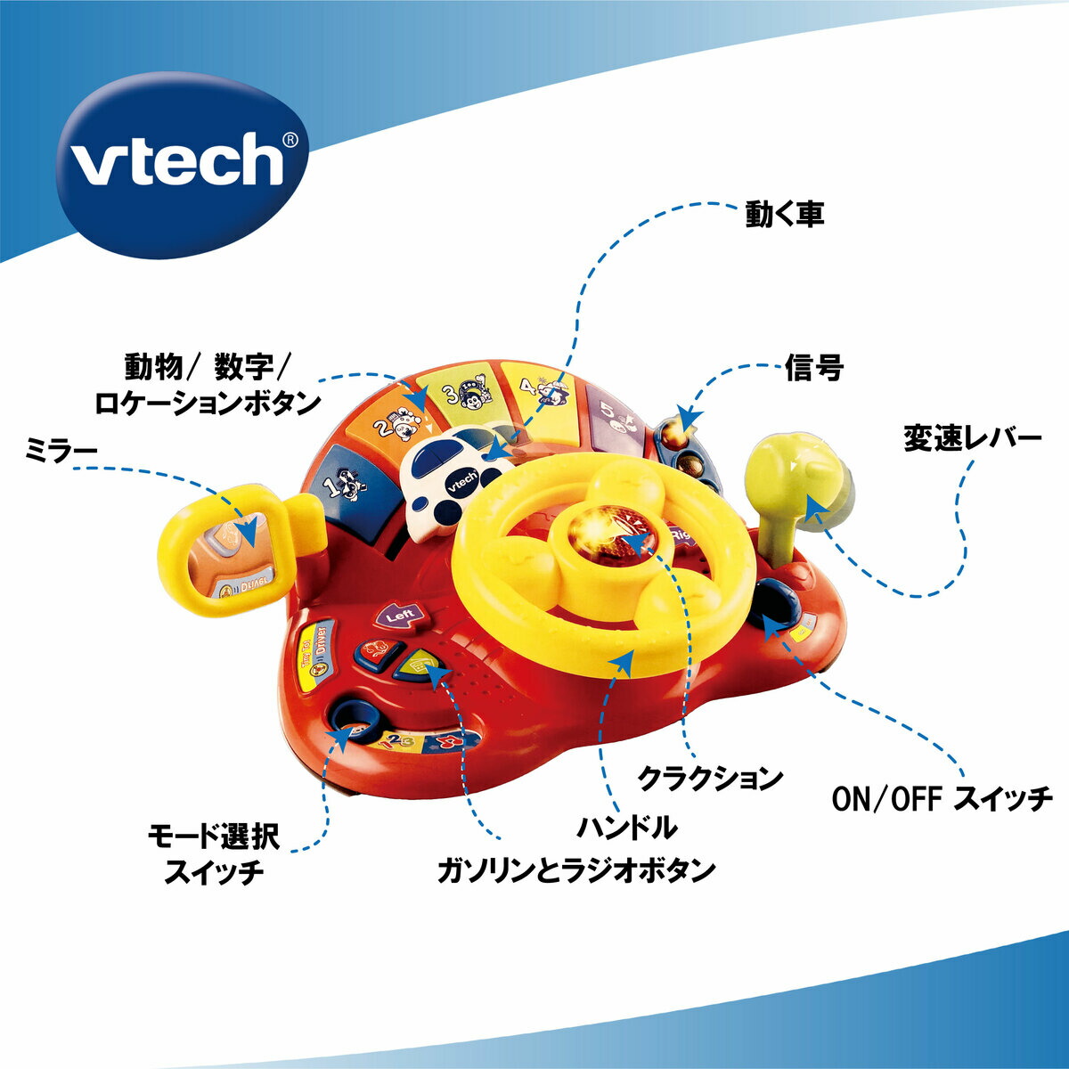Vtech ヴィテック Driver Tot 小さな運転手さん 発音 英語 1歳 3歳 2歳 Tiny ネイティブ 知育玩具 安心の正規品 おもちゃ Vtech ヴィテック Driver Tot 小さな運転手さん 発音 英語 1歳 3歳 2歳 Tiny ネイティブ 知育玩具 安心の正規品 おもちゃ