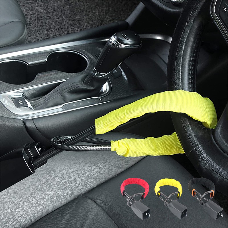 楽天市場】ハンドルロック 車用 盗難防止装置 最強 ステアリングロック