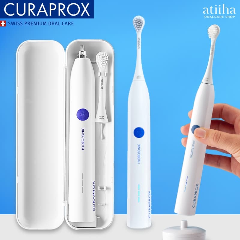 CURAPROX 電動歯ブラシ 替えブラシ2本 ケース 未使用 楽天市場】クラプロックス 音波式電動歯ブラシ ブラックis