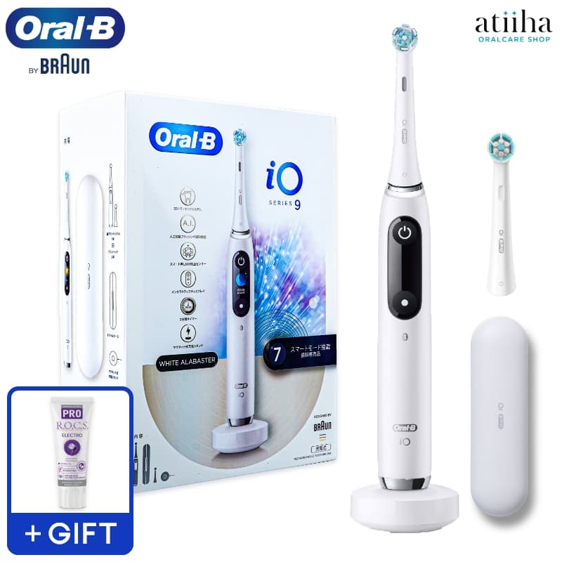 Oral-B iO 替えブラシ 11個セット　電動歯ブラシ BRAUN 電動歯ブラシ オーラルB iOシリーズ iO4【4モード/アプリ