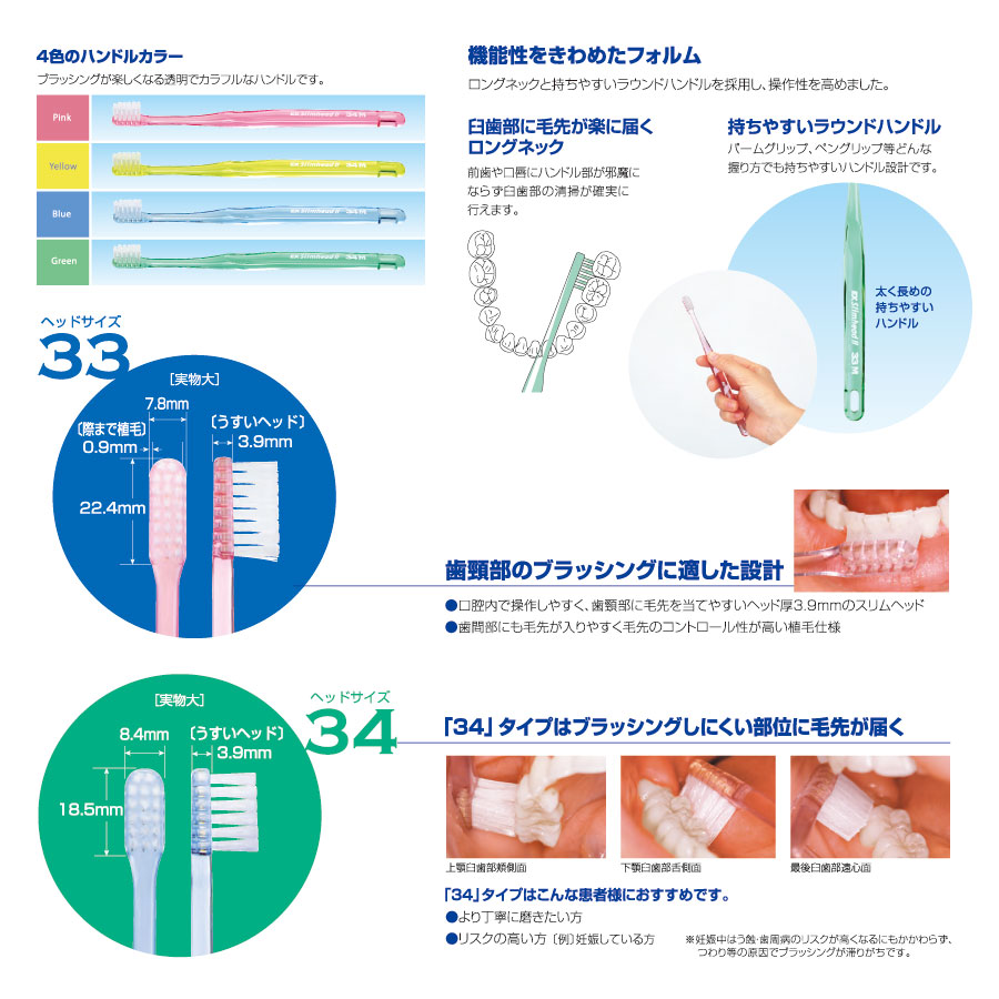 楽天市場 メール便送料無料 Lion ライオン 歯ブラシ Dent Ex Slimhead 2 デントイーエックススリムヘッド2 5本 オーラルケア用品 アットイーハ