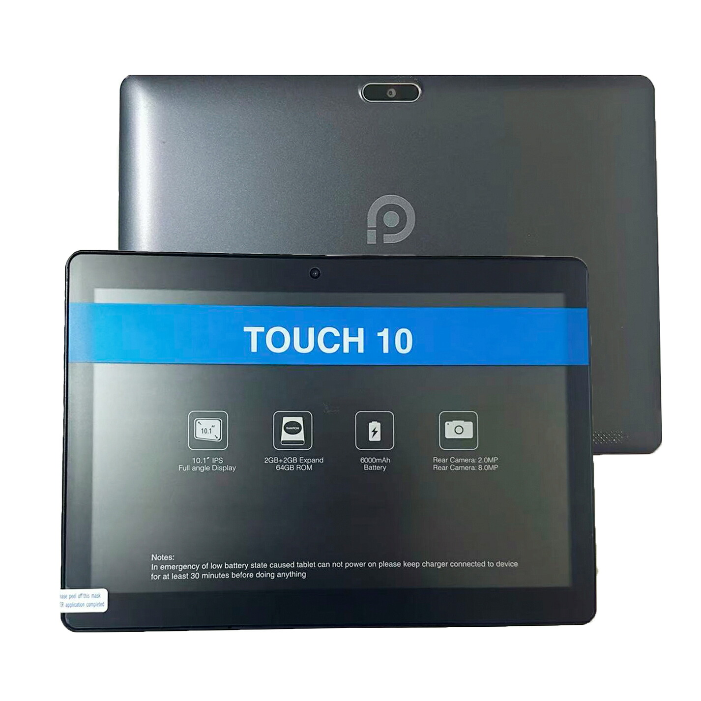 PRITOM プリトム 10インチ タブレット WiFiモデル タブレット 2GB RAM +64GB ROM Android13 IPS HDスクリーン Bluetooth ケース付き|iiKaKaKu Official Store