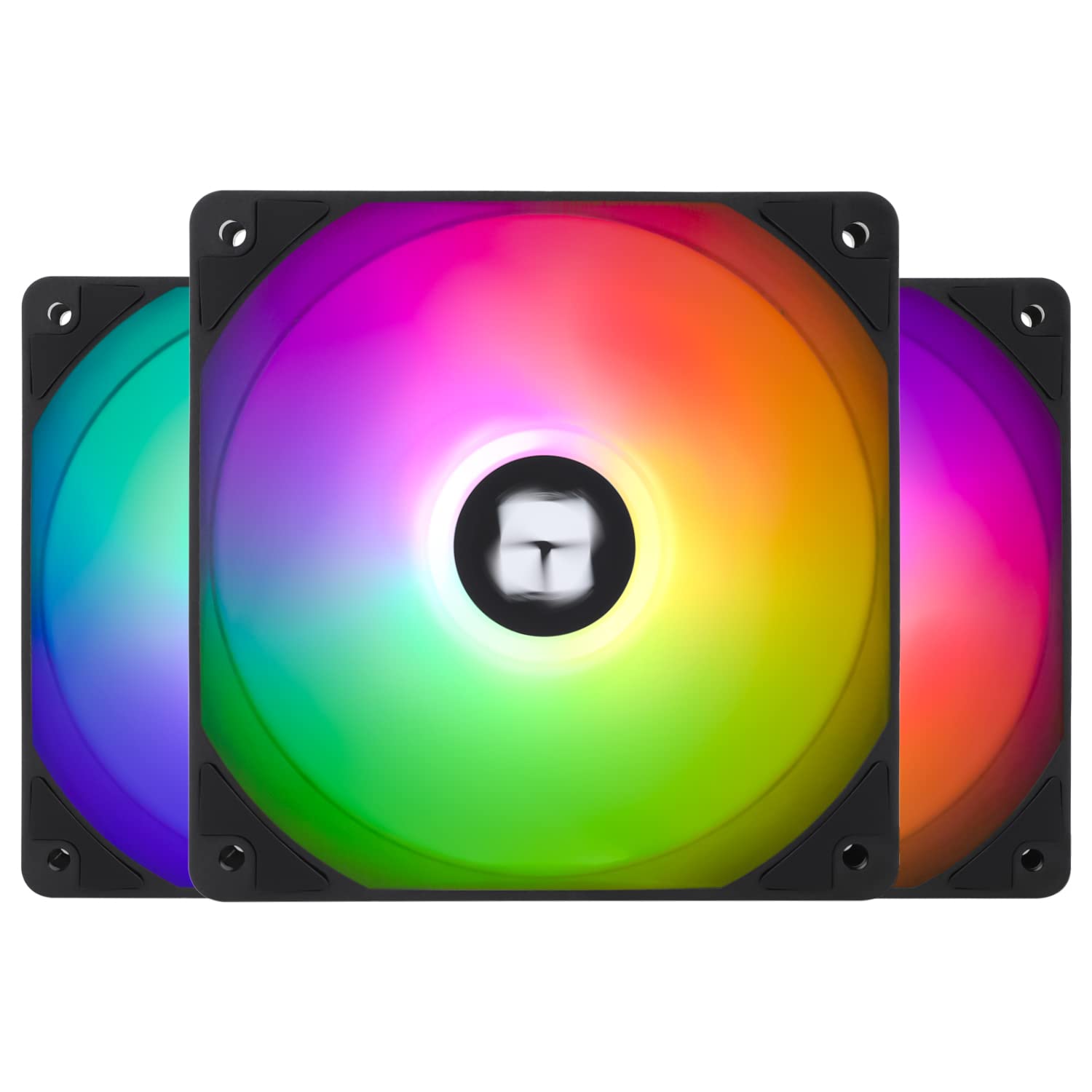 【訳あり】Thermalright TL-C12C-S X3 中央処理装置気違い 120粍 ARGB ケースクーラーファン 4いの一番 PWM サイレントコンピュータファン S-FDBベアリング付き添い人 最大限度1550RPM冷やかす気違い(3個) X0012XMPZR