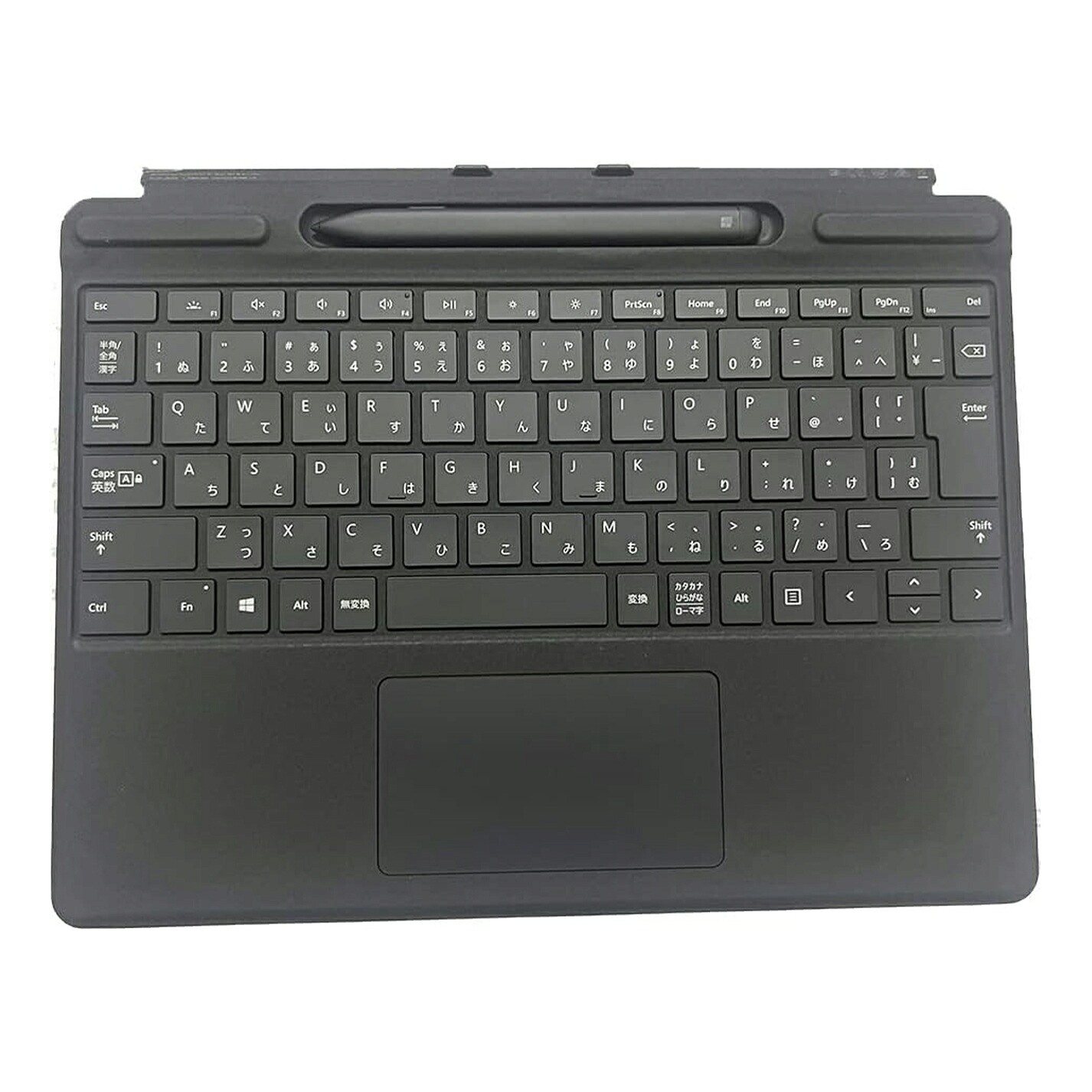 (修理交換用) 適用するマイクロソフト 8X6-00019 Surface Pro スリムペン2付き Signature キーボード ブラック 日本語キーボード（黒）