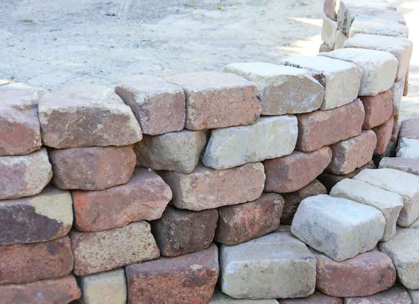 アンティークレンガ 小割れ5平米パレット売り 送料別途要見積り 花壇 ガーデニング Diy Mergertraininginstitute Com