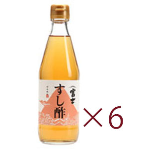 【お買い物マラソン!ポイント2倍!】飯尾醸造 富士すし酢 360ml×6本 【送料無料】