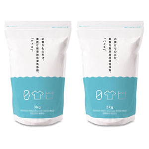 【百貨店SALE!尖んがり2倍!】【相応う】 バイス お徳用 洗い濯ぎ中性洗剤 2kg×2 【貨物輸送無料】