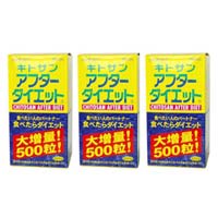 【百貨店SALE!尖んがり2倍!】【相応う】 キトサンアフターダイエット 500粒 3個書き割り【貨物輸送無料】