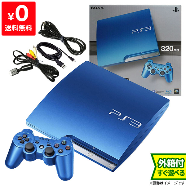 PS3 CECH-3000 320GB スプラッシュブルーの+rallysantafesinooficial.com