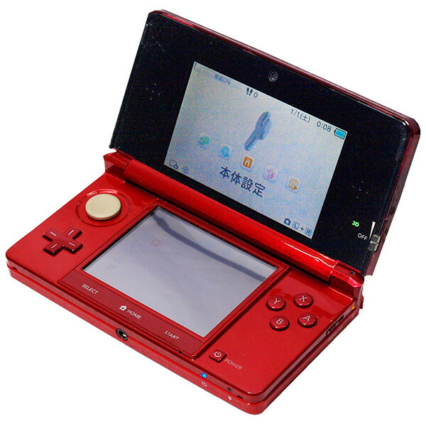 楽天市場 3ds 本体 フレアレッド ニンテンドー 任天堂 Nintendo ゲーム機 中古 Iimo リユース店