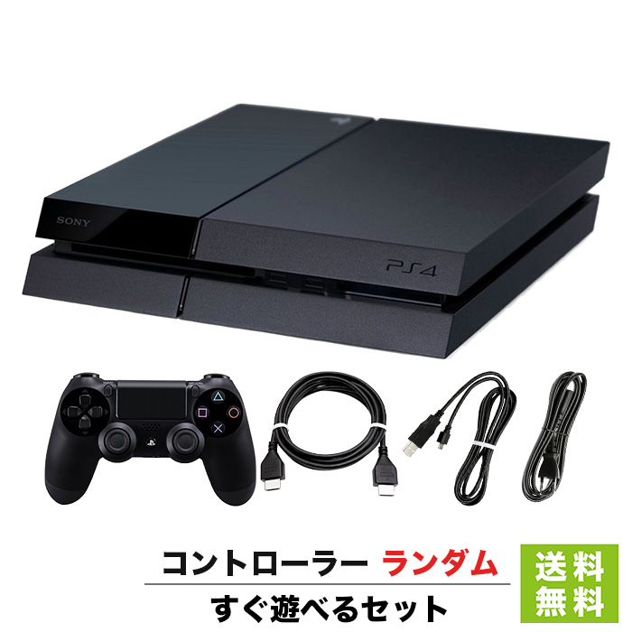 PlayStation4 - SONY PS4 500GB CUH-1000AB01 ブラック 本体 初期化済