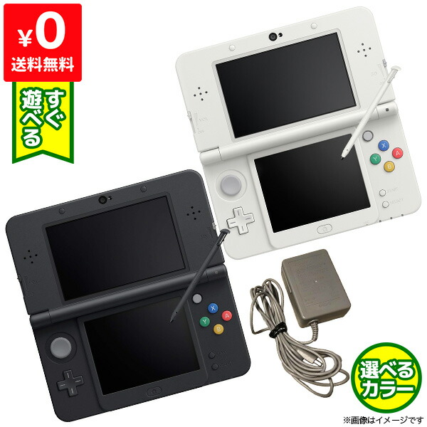 楽天市場】【8/10限定 1等最大100%ポイントバックキャンペーン】 New3DS New ニンテンドー3DS ブラック(KTR-S-KAAA) 本体のみ  タッチペン付き Nintendo 任天堂 ニンテンドー 4902370522167 【中古】 : iimo リユース店