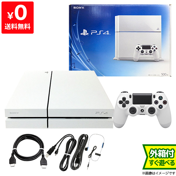 ショップ PS4本体 PlayStation4 ホワイト 500GB CUH-1200