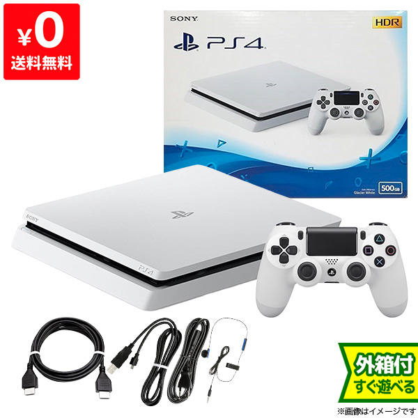 楽天市場】PS4 本体 付属品完備 完品 プレステ4 CUH-2100AB01 500GB 