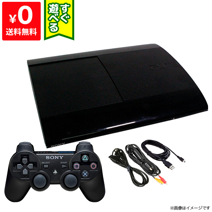 楽天市場】PS3 本体 本体 のみ 選べるカラー CECH-3000A ブラック 