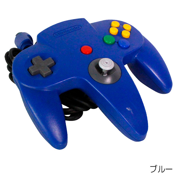 NINTENDO 64 セット（本体+コントローラ3個+ソフト10本付）+