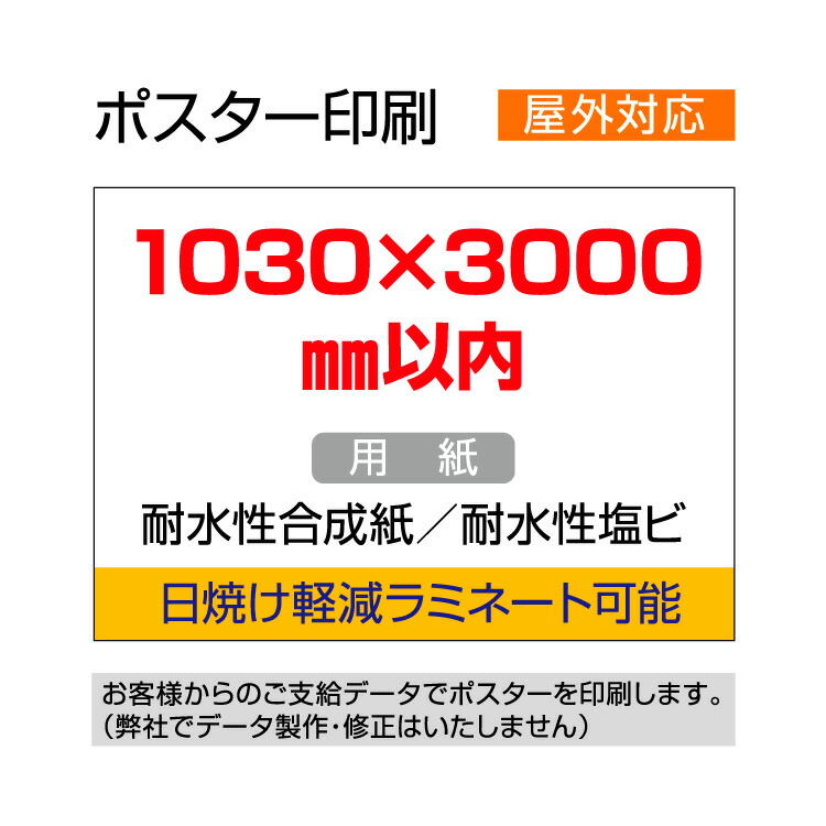 A11枚 光沢 半光沢 合成紙 2営業日目出荷／化粧断裁を含む高画質 大判 ポスター 印刷 出力 激安 展示会