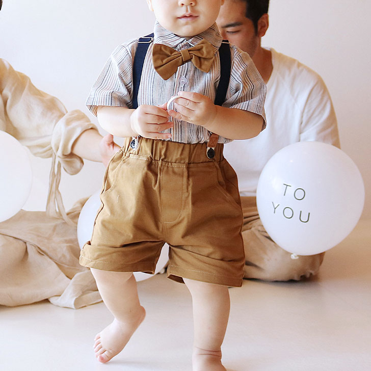 楽天市場 送料無料 男の子 フォーマル サスペンダー パンツ キッズ セットアップ パンツ 誕生日 結婚式 入学式 卒園式 子供服 おしゃれ キッズ スーツ フォーマルスーツ シャツ いいなstores