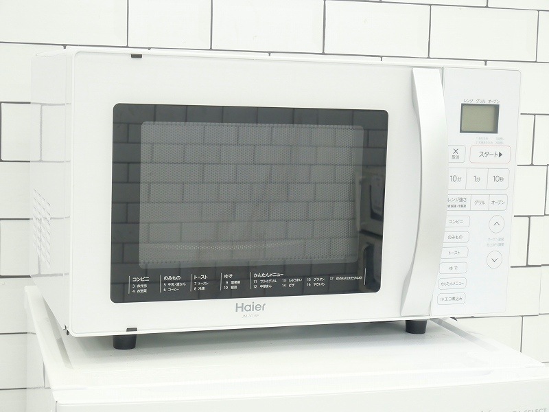 【中古】【地域限定配送・設置無料】Haier製2022年式中古オーブンレンジ　JM-V16F