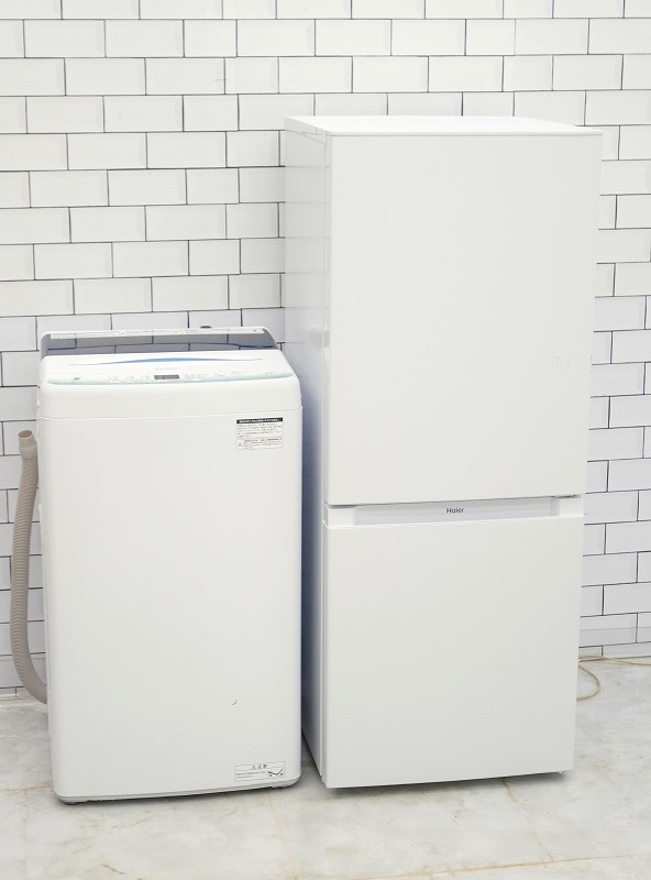 楽天市場】2024年 ハイアール 148L 2ドア冷蔵庫＆5.5kg 全自動洗濯機