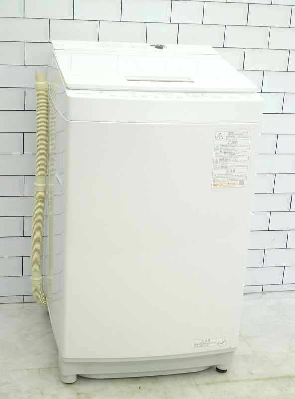 楽天市場】【中古品】TOSHIBA 東芝 全自動洗濯機 ザブーン AW-8D6(W 