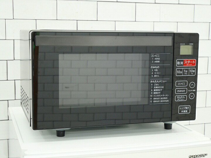 【中古】【地域限定配送・設置無料】Haier製2024年式中古フラット型電子レンジ　KS-MW22F18｜いいね家電ショップ