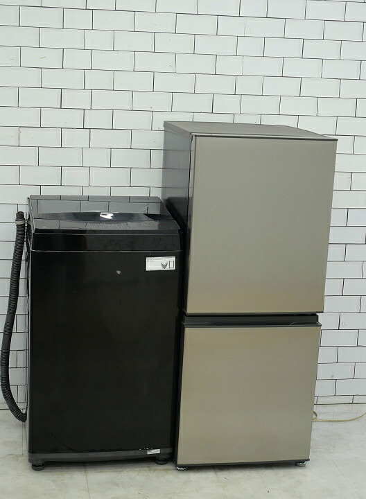 【中古】【地域限定配送・設置無料】135L、6kg◆23年、24年◆アクア、ニトリ製◆(冷蔵庫、洗濯機)中古家電2点セット|いいね家電ショップ