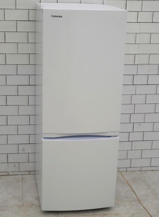 【中古】【地域限定配送・設置無料】東芝製2025年式153L中古冷凍冷蔵庫　GR-W15BS(W)｜いいね家電ショップ