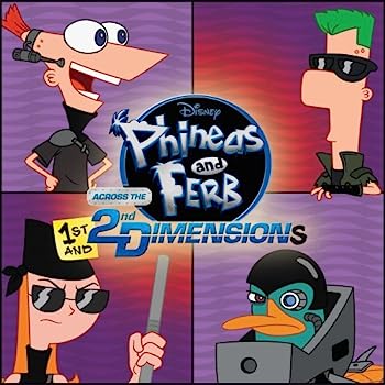 【中古】【非常に良い】Phineas & Ferb Across 1st & 2nd Dimensions